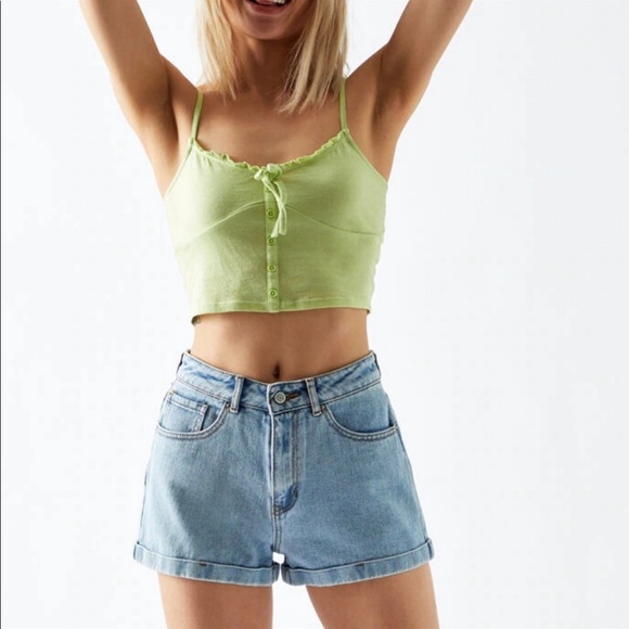 Pacsun denim Mom shorts size 26 - Picture 1 of 7